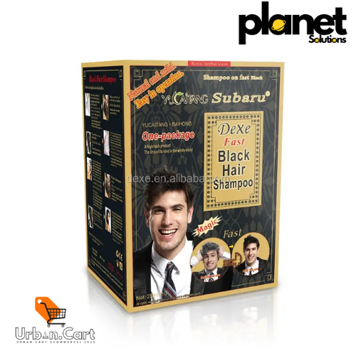 Subaru Original hair color shampoo hair dye industry dexe black natural black hair shampoo