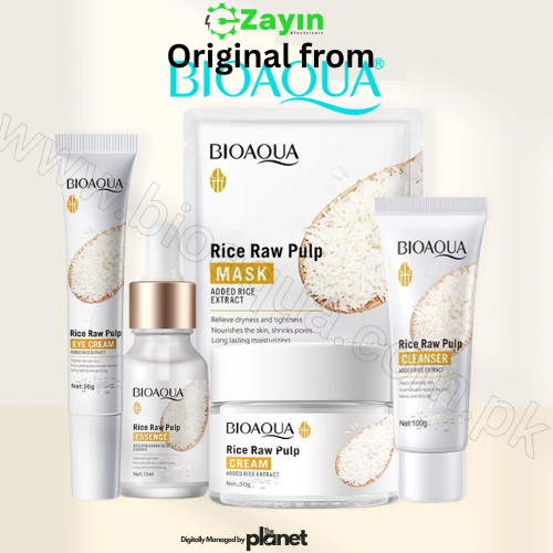 Original Bioaqua Rice Whitening Skin Set
Bioaqua Moisturizing and Firming Skincare Kit
Bioaqua 6-Piece Face Set with Rice Extract
Full Face Care Kit – Cleanser, Toner, Serum, Cream
Korean Skincare