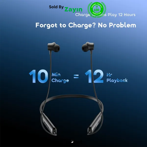 oraimo necklace 5, oraimo earphones, oraimo noise cancelling earphones, oraimo Necklace 5 30dB Noise Cancellation & Call Vibration Earphones