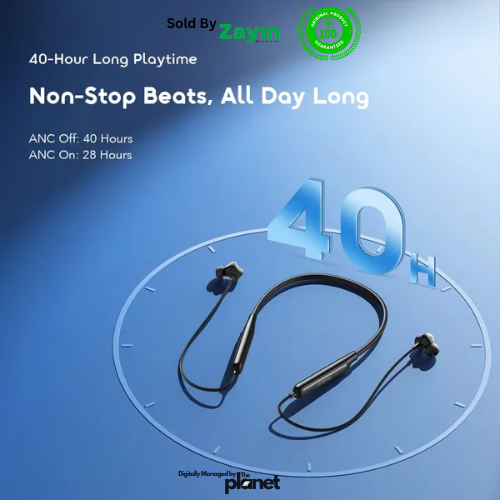 oraimo necklace 5, oraimo earphones, oraimo noise cancelling earphones, oraimo Necklace 5 30dB Noise Cancellation & Call Vibration Earphones