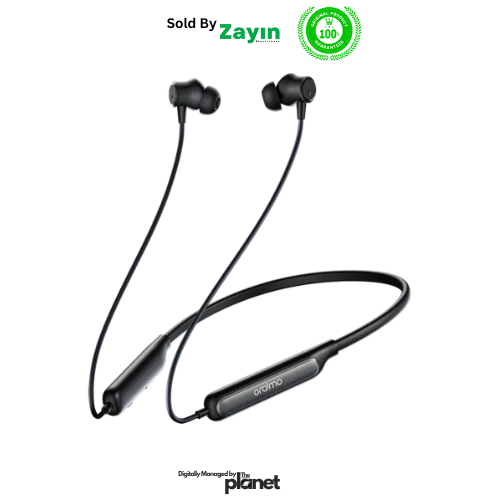 oraimo necklace 5, oraimo earphones, oraimo noise cancelling earphones, oraimo Necklace 5 30dB Noise Cancellation & Call Vibration Earphones