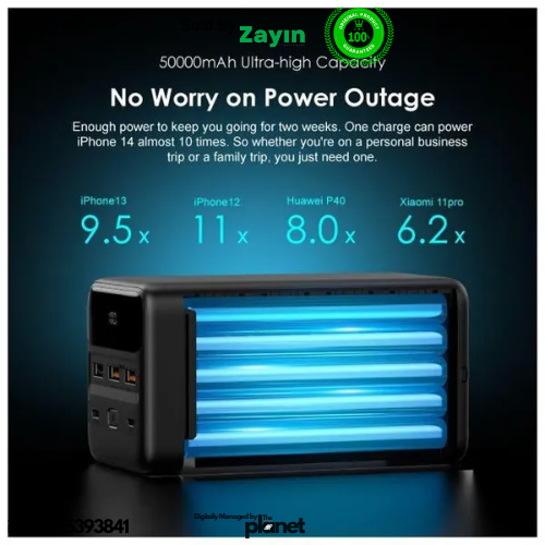 oraimo powerbox 500, oraimo power bank 50000mah, oraimo 22.5w power bank, best power bank Kenya, high capacity portable charger, oraimo fast charging, power bank for smartphones, oraimo accessories