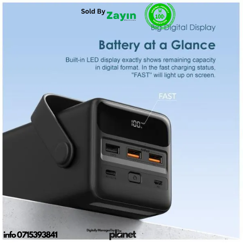 oraimo powerbox 500, oraimo power bank 50000mah, oraimo 22.5w power bank, best power bank Kenya, high capacity portable charger, oraimo fast charging, power bank for smartphones, oraimo accessories