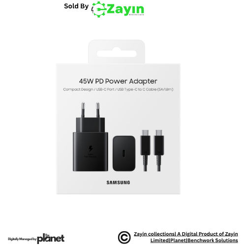 Samsung 45W Charger Head

Samsung Super Fast Charger 45W
Samsung USB-C Fast Charging Adapter
Samsung 45W Power Adapter
Samsung Type-C Fast Charger
Samsung Original 45W Charger Head