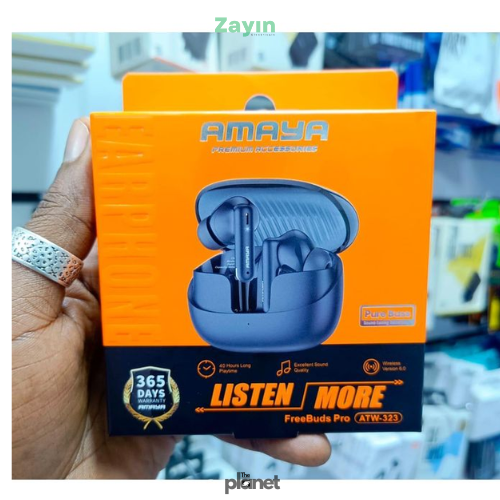 Amaya FreeBuds Pro ATW 323
Amaya ATW323 Wireless Earbuds
Amaya Deep Bass Earbuds

Amaya Bluetooth In-Ear Earphones
Amaya Premium Wireless Earbuds
Amaya Long Battery Earbuds