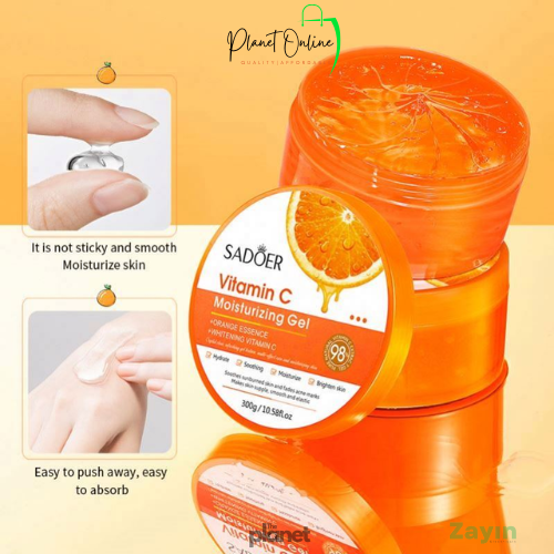 Vitamin C gel moisturizer, aloe vera gel moisturizer, soothing face gel, hydrating gel cream, non-greasy moisturizer,
Dr rashel Vitamin C Soothing Gel Moisturizer, Dr rashel aloe vera Soothing Gel Moi