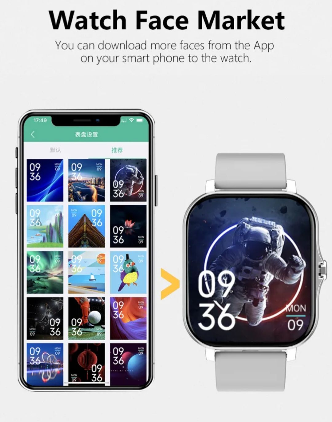 New Arrival Y13 Pro Max Smartwatch Bluetooth Call Smart Watches Health Monitor Fitness Bracelet Scroll Button Smart Band