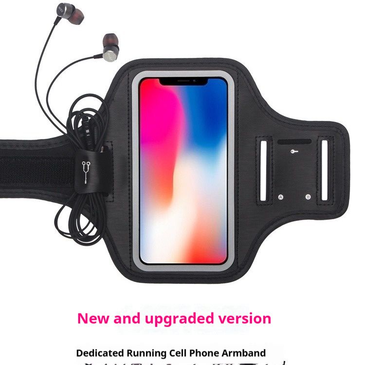 Running Sport Armbands For iPhone 6 7 8/plus Fitness Armband Case Cell Phone Arm Bag Walking Exercise Running Arm with Gym Waist Bag Outdoor Runner Mobile Phone Support Arm Belt Cover