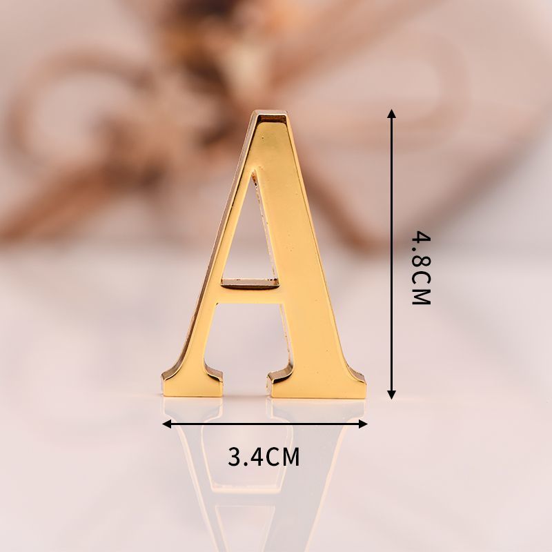 DIY 3D Mirror 26 Letters Wall Stickers Logo Name Alphabet Wedding Love Letters English Wall Home Decor Wall Art Mural Stickers 3D Acrylic Alphabet House Number Wall Sticker English Alphabet Sticker