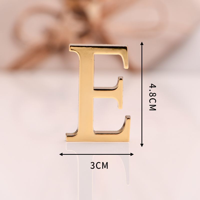 DIY 3D Mirror 26 Letters Wall Stickers Logo Name Alphabet Wedding Love Letters English Wall Home Decor Wall Art Mural Stickers 3D Acrylic Alphabet House Number Wall Sticker English Alphabet Sticker