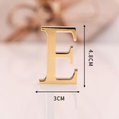 DIY 3D Mirror 26 Letters Wall Stickers Logo Name Alphabet Wedding Love Letters English Wall Home Decor Wall Art Mural Stickers 3D Acrylic Alphabet House Number Wall Sticker English Alphabet Sticker
