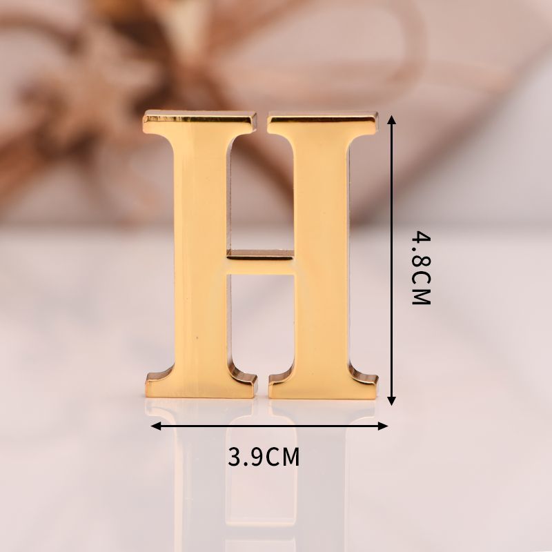 DIY 3D Mirror 26 Letters Wall Stickers Logo Name Alphabet Wedding Love Letters English Wall Home Decor Wall Art Mural Stickers 3D Acrylic Alphabet House Number Wall Sticker English Alphabet Sticker