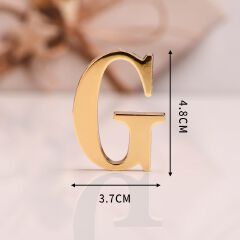 DIY 3D Mirror 26 Letters Wall Stickers Logo Name Alphabet Wedding Love Letters English Wall Home Decor Wall Art Mural Stickers 3D Acrylic Alphabet House Number Wall Sticker English Alphabet Sticker