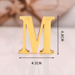 DIY 3D Mirror 26 Letters Wall Stickers Logo Name Alphabet Wedding Love Letters English Wall Home Decor Wall Art Mural Stickers 3D Acrylic Alphabet House Number Wall Sticker English Alphabet Sticker