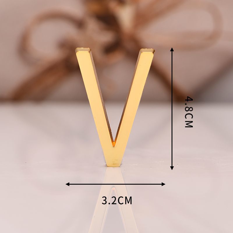 DIY 3D Mirror 26 Letters Wall Stickers Logo Name Alphabet Wedding Love Letters English Wall Home Decor Wall Art Mural Stickers 3D Acrylic Alphabet House Number Wall Sticker English Alphabet Sticker