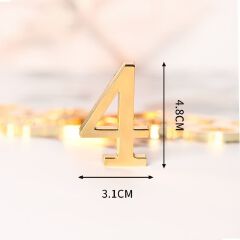 DIY 3D Mirror 26 Letters Wall Stickers Logo Name Alphabet Wedding Love Letters English Wall Home Decor Wall Art Mural Stickers 3D Acrylic Alphabet House Number Wall Sticker English Alphabet Sticker