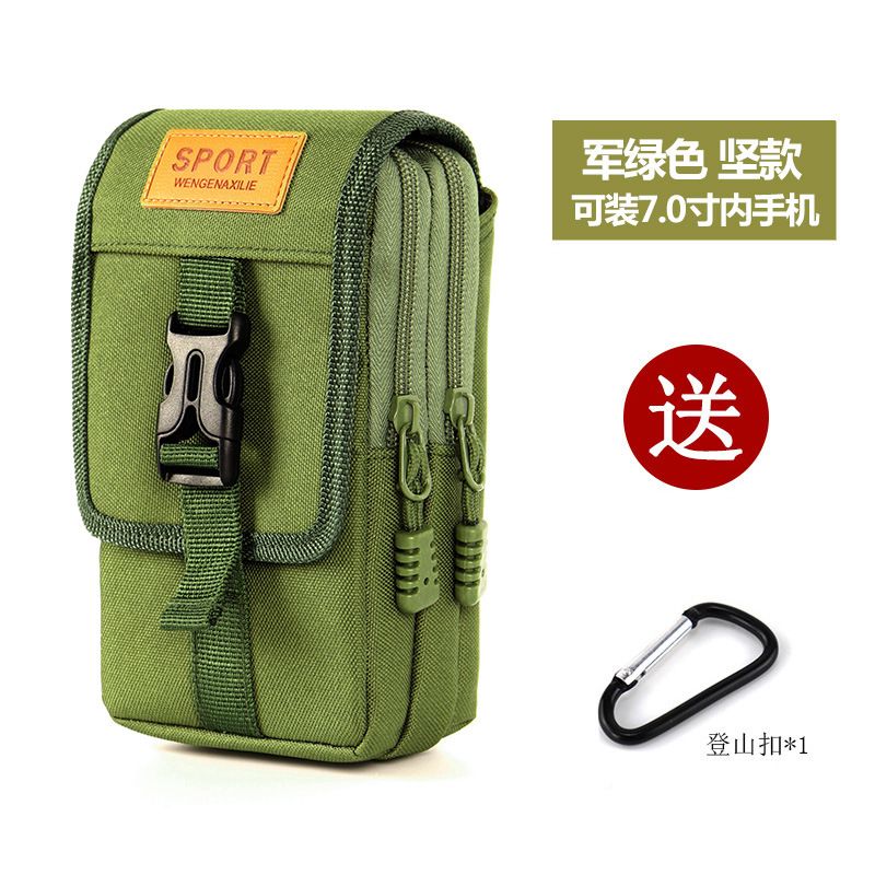 Molle Pouch Multipurpose Waist Bag Tactical Holster Waist Belt Pack Wallet Pouch Purse Phone Case Mobile Phone Case Pouch Waist Bag Nylon Multifunction Casual Men Waist Pack Male Small Bag