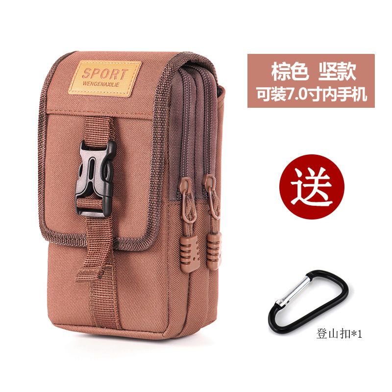 Molle Pouch Multipurpose Waist Bag Tactical Holster Waist Belt Pack Wallet Pouch Purse Phone Case Mobile Phone Case Pouch Waist Bag Nylon Multifunction Casual Men Waist Pack Male Small Bag