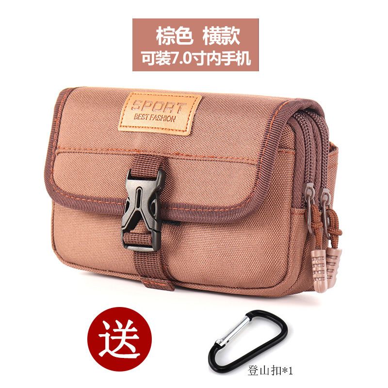 Molle Pouch Multipurpose Waist Bag Tactical Holster Waist Belt Pack Wallet Pouch Purse Phone Case Mobile Phone Case Pouch Waist Bag Nylon Multifunction Casual Men Waist Pack Male Small Bag