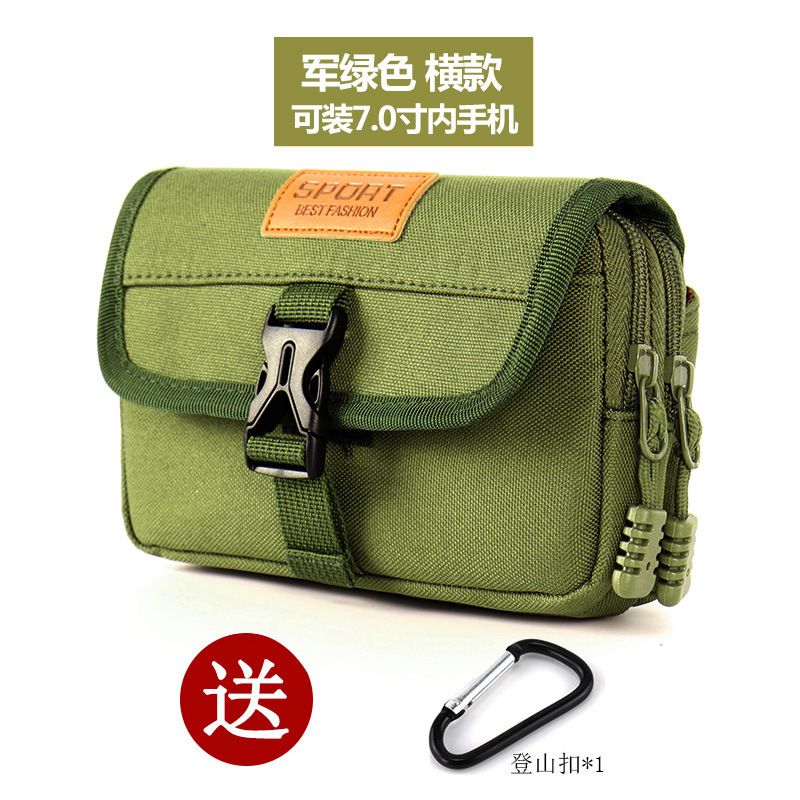 Molle Pouch Multipurpose Waist Bag Tactical Holster Waist Belt Pack Wallet Pouch Purse Phone Case Mobile Phone Case Pouch Waist Bag Nylon Multifunction Casual Men Waist Pack Male Small Bag