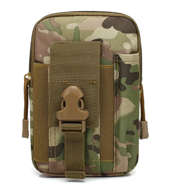 Molle Pouch Multipurpose Waist Bag Tactical Holster Waist Belt Pack Wallet Pouch Purse Phone Case Molle Pouch Belt Waist Pack Men Small Pocket Survival Tool Bag