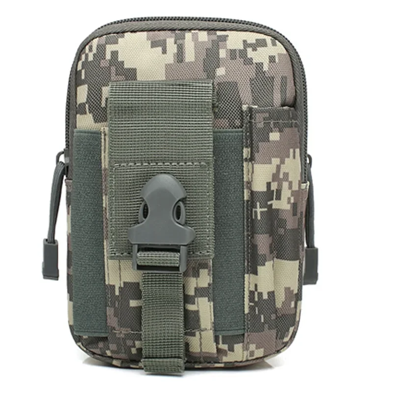 Molle Pouch Multipurpose Waist Bag Tactical Holster Waist Belt Pack Wallet Pouch Purse Phone Case Molle Pouch Belt Waist Pack Men Small Pocket Survival Tool Bag