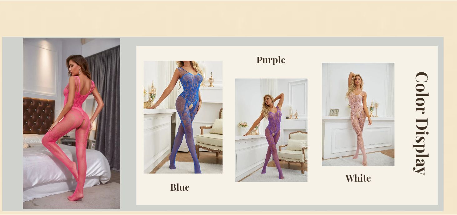 Crotchless Bodysuits Transparent Body Stocking For Sex Bold Body Suit Open Crotch Pantyhose Erotic Costumes Sexy Fishnet Lingerie  Off Shoulder Open Crotch Underwear Set Black Fishnet Women Erotic