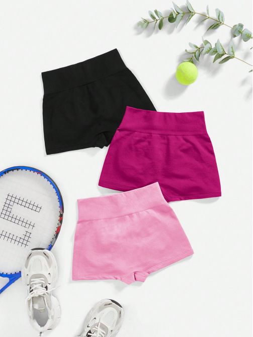 3PCS Women Scrunch Bum Gym Shorts With Low Waist Yoga Shorts Seamless Scrunch Workout Running Butt Lifting Shorts Women Fitness Workout Shorts Yoga Low Waist Lift Butt Fitness Shorts