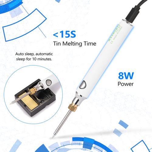 USB Charging Electric Soldering Iron Kit 5V 8W