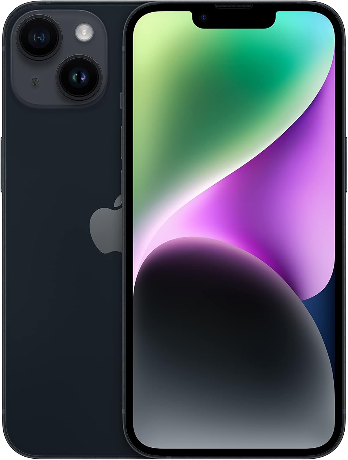 Apple iPhone 14 DUAL SIM, 6.1 Inch Super Retina XDR display, 5G Advanced dual-camera system A15 Bionic chip with 5-core GPU 256GB Storage.Battery Status  86 -87%