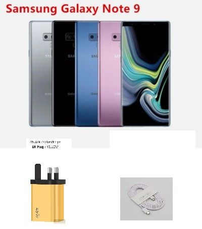 Galaxy Note 9 ,128GB +8GB,Screen: 6.4",Battery 4000mAh, Excellent Condition (SPOTLESS),Sim Ejector Pin + FREE 45WTTS FAST CHARGER WITH QUALITY CABLE, Unlocked