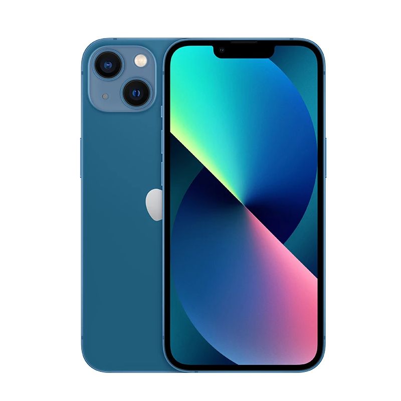 Apple iPhone 13  128GB, offers a 6.1-inch Super Retina XDR display, powerful A15 Bionic chip, dual 12MP cameras (wide & ultrawide) with Cinematic mode, 4GB RAM, 5G, and iOS