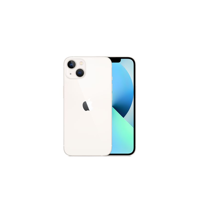 Apple iPhone 13  128GB, offers a 6.1-inch Super Retina XDR display, powerful A15 Bionic chip, dual 12MP cameras (wide & ultrawide) with Cinematic mode, 4GB RAM, 5G, and iOS