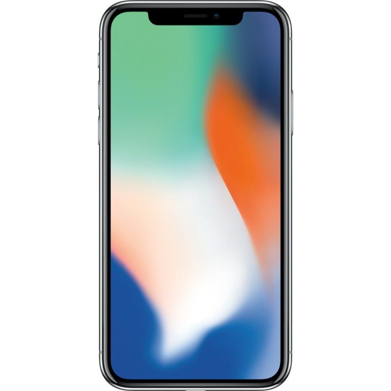 Apple iPhone X 256GB,a landmark phone with an all-screen OLED display, Face ID, A11 Bionic chip, and dual 12MP cameras, replacing the home button for a futuristic design