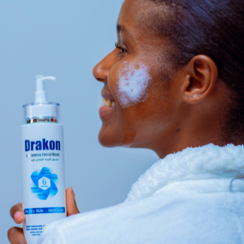Drakon Whitening Facial Wash for Dry Skin