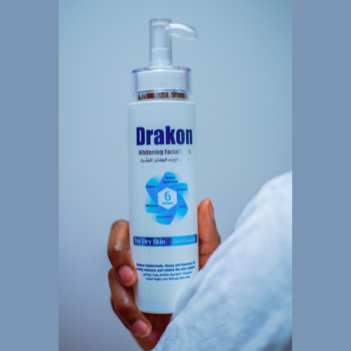 Drakon Whitening Facial Wash for Dry Skin
