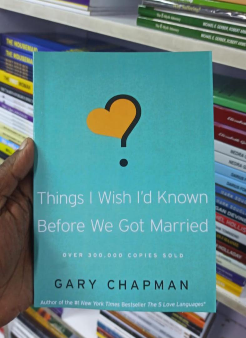 "Things I Wish I'd Known Before We Got Married" by Gary Chapman