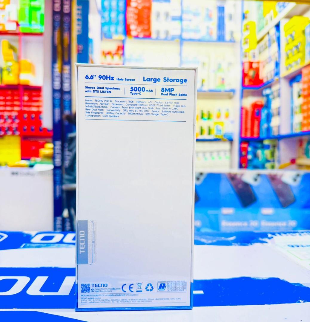 Tecno pop8 4G
