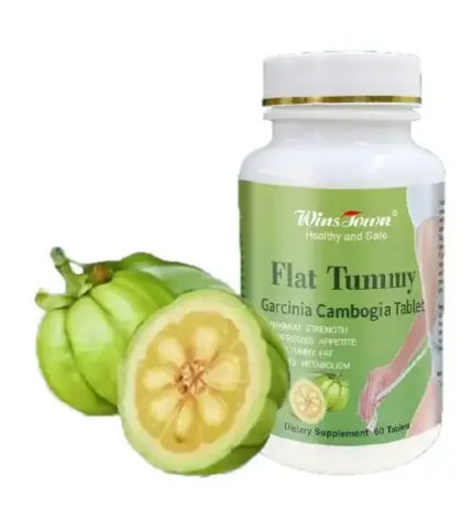 Flat Tummy Tablet With Garcinia Cambogia (800mg) Wins Town Flat Tummy Pills Garcinia Cambogia 60 Capsules Burns Tummy, Suppresses Appetite, and Boosts Metabolism High Quality Effective Flat Tummy tabl