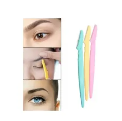 Tinkle Eyebrow Shaper 3pcs Eye brow Razor/ Stainless Steel Blade 3Pcs Tinkle Eyebrow Razor Shaper Facial Fine Hair Cutter Trimmer Eye Brows Styling Stainless Steel Blade