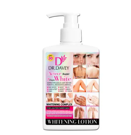 Dr. Davey Active Super 7 Days Whitening Lotion Dark Spots Whitening Lotion And Dark Spot Remover