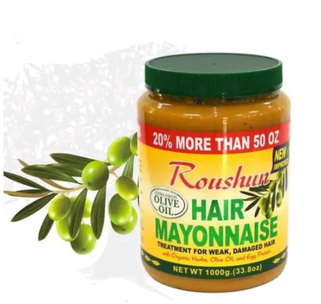 ROSHUN Olive Oil Nourishing Hair Mayonnaise Protein Treatment
