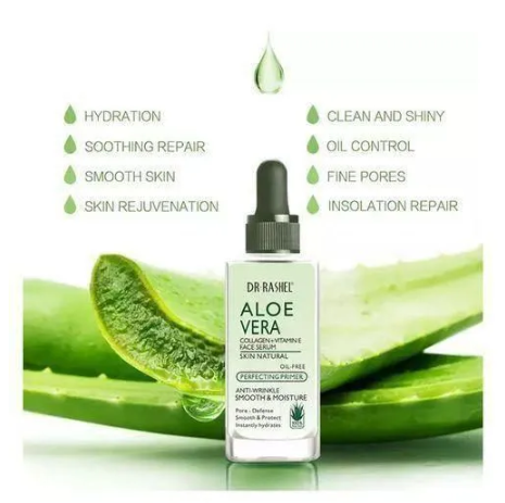 DR RASHEL Aloe Vera AloeVera Collagen Vitamin E Face Serum - 50 Ml