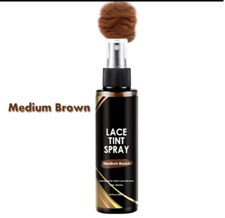 Lace Tint Spray For Lace Wigs For Closures, Wigs And Closure Front-Dark Brown
