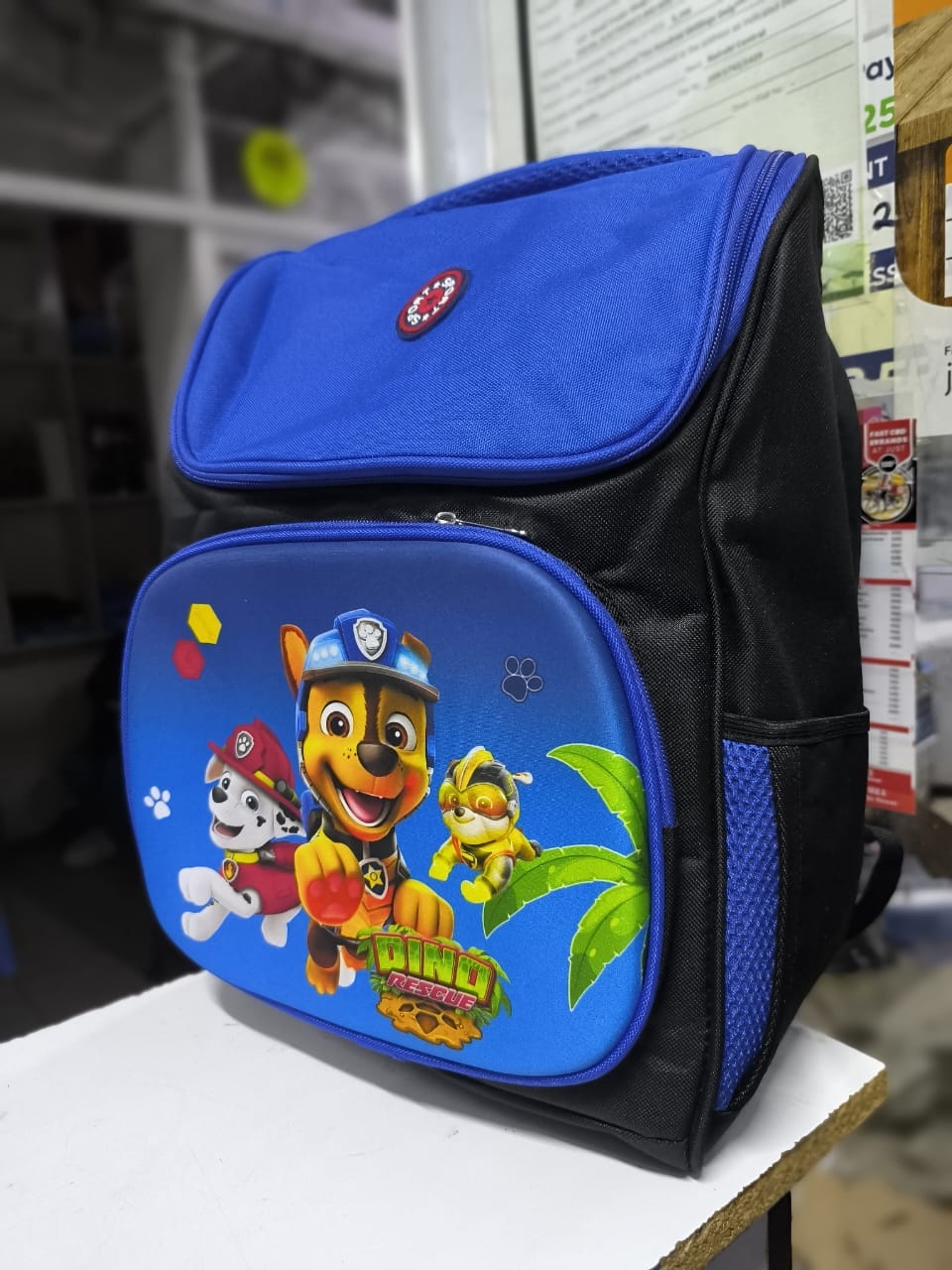 Boys SchoolBags(GRADE 2-GRADE 6) 3 in1 Cartoon theme School Backpack▪️: Back pack▪️ Material: Oxford 29▪️ Contains:big school bag, pencil pouch, Insulated lunch bag🔥🔥🔥👌▪️ Size:  40cm x 30cm x 16cm