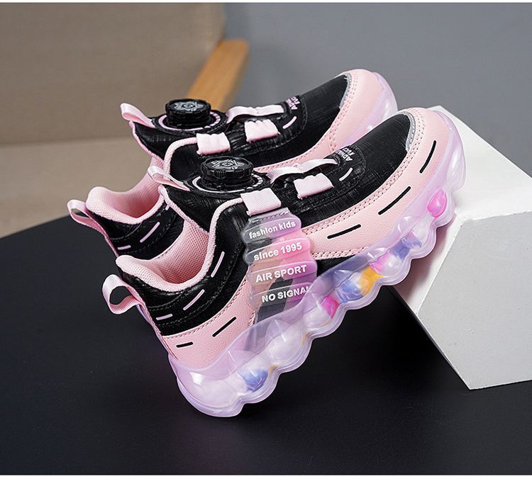 2024 new fashion Children shoes breathable sneakers kids button shoes casual shoes