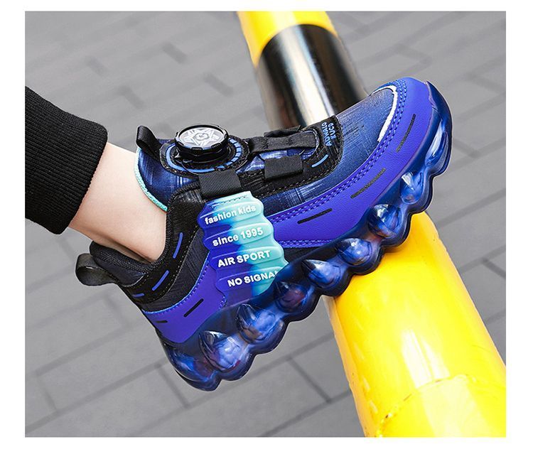 2024 new fashion Children shoes breathable sneakers kids button shoes casual shoes