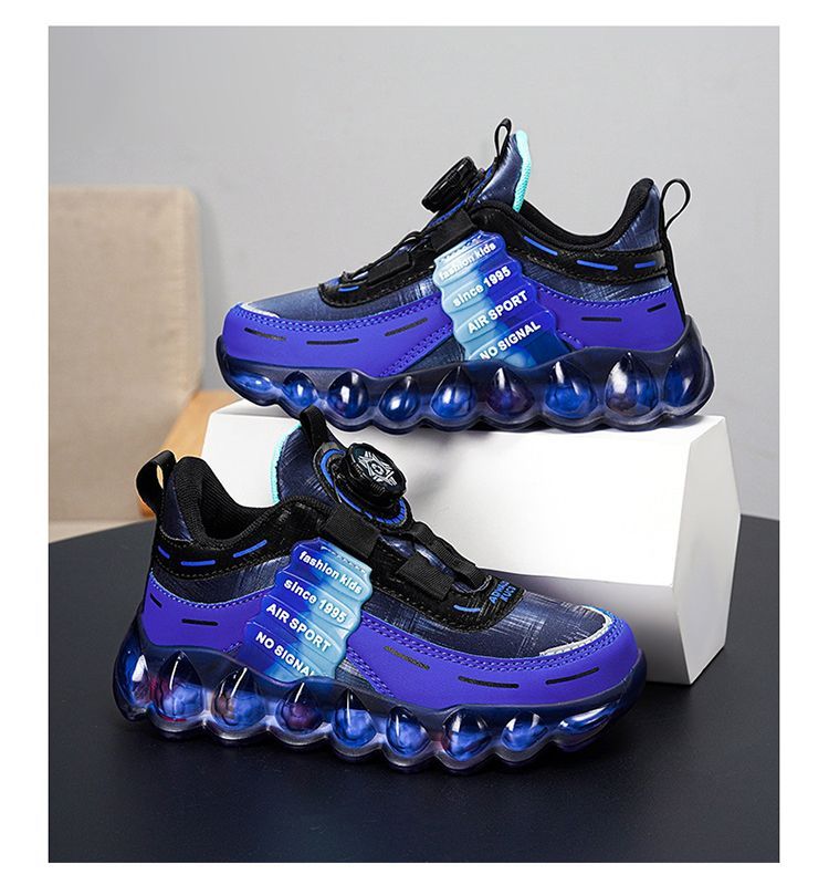 2024 new fashion Children shoes breathable sneakers kids button shoes casual shoes