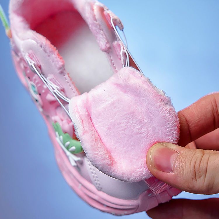 Wholesale Of High-Quality Female Children's Ball Shoelaces With Flashing Lights unisex Kid Shoes 2024