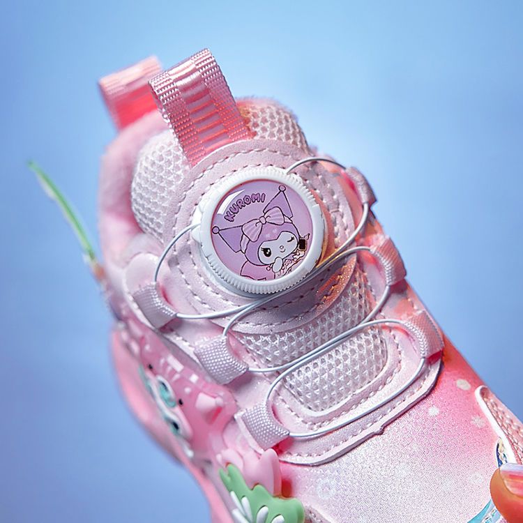 Wholesale Of High-Quality Female Children's Ball Shoelaces With Flashing Lights unisex Kid Shoes 2024